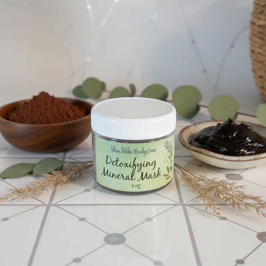 Dead Sea  Clay and Cosmetic Clay Detoxifying Mineral Masks