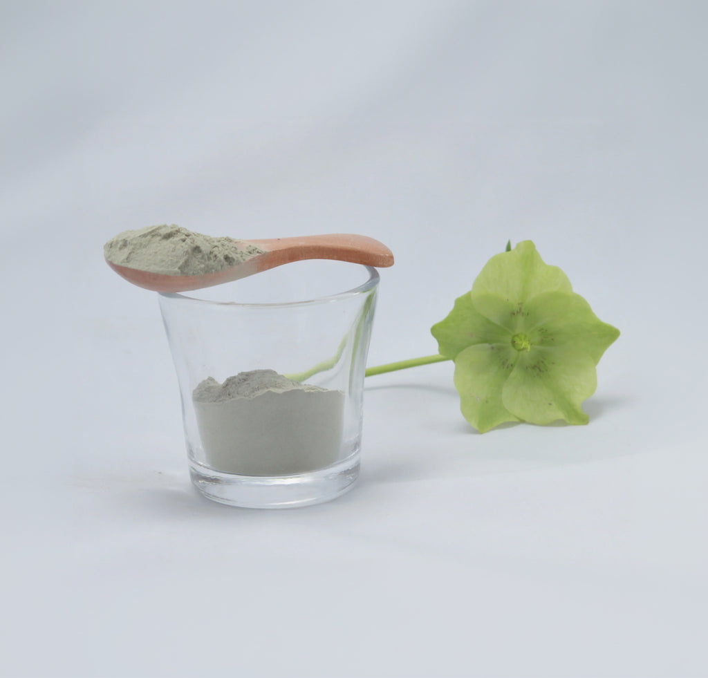 Green clay mineral mask